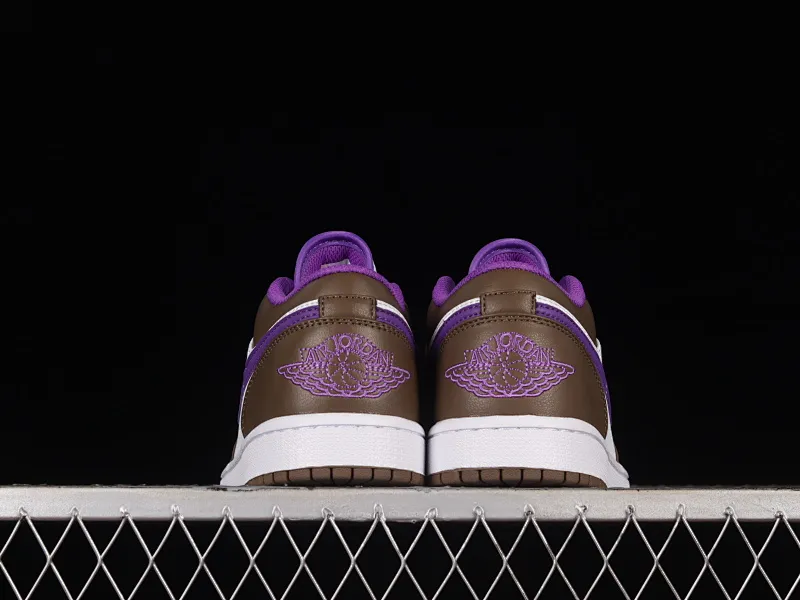 All categories Air Jordan Jordan series basketball shoes Air Jordan 1 Low Air Jordan 1 Low "Palomino" AJ1 Joe 1 Mocha Purple Low-top cultural basketball shoes 553558-215